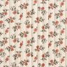 Tissu gaze de coton Tissu matelassé Fleurs romantiques – écru/myrtille,  thumbnail number 1