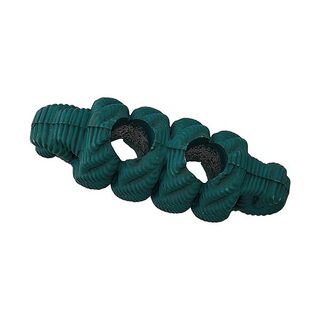 Bouton allongé Fausse corde - vert foncé, 