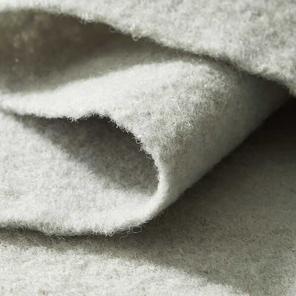 Loden de laine foulé – pistache – Échantillon,  image number 4