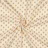 GOTS Tissu double gaze de coton Motif losanges boho  | Poppy Fabrics – crème/cannelle,  thumbnail number 3