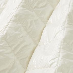 Tissu matelassé Losanges légèrement brillants – ivoire, 