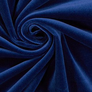 Tissu de décoration velours de coton – bleu roi, 