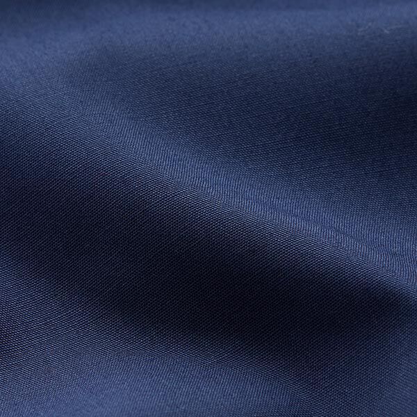 Tissu en polyester et coton mélangés, facile d’entretien – bleu marine,  image number 2