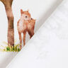 Jersey coton Animaux de la forêt Impression numérique – écru,  thumbnail number 4