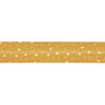 Biais étoiles Coton bio [20 mm] – moutarde,  thumbnail number 1