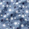 Sweatshirt gratté Flocons de neige et étoiles Impression numérique – gris bleu,  thumbnail number 2