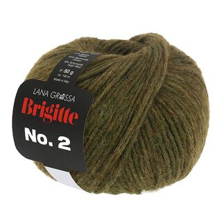 BRIGITTE No.2, 50g | Lana Grossa – olive foncé, 