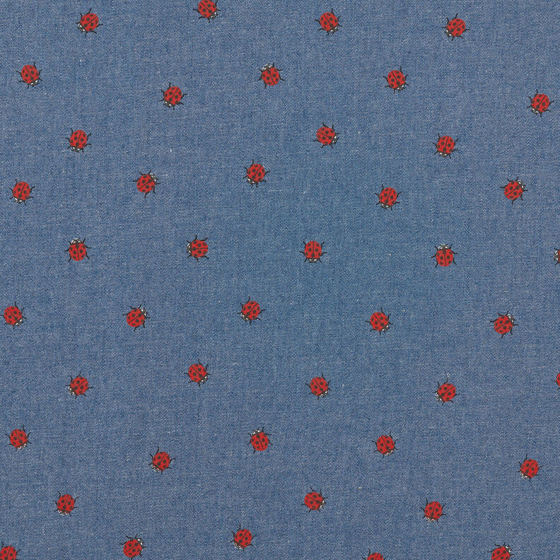 Chambray Coccinelle – bleu jean,  image number 1