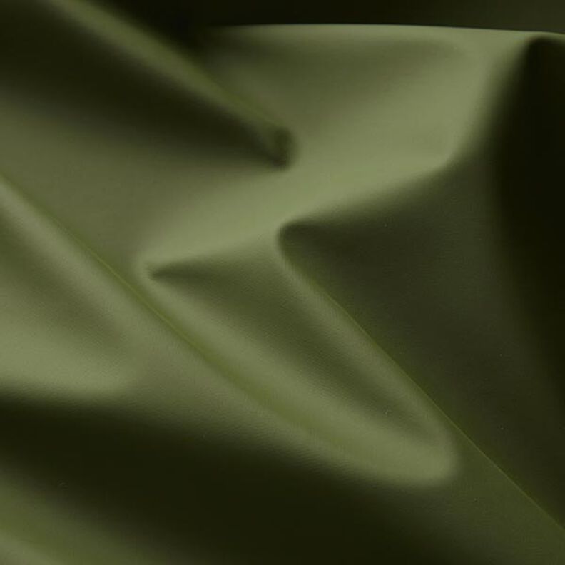 Tissu pour vestes de pluie uni – olive,  image number 3