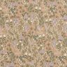 GOTS Tissu double gaze de coton Prairie fleurie de printemps | Poppy Fabrics – beige foncé,  thumbnail number 1