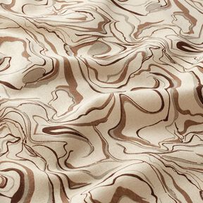 Mélange lin Marmor – amande/mocca, 