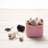 Tissu en coton Cretonne Uni – vieux rose foncé,  thumbnail number 7