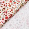 Tissu en coton Cretonne pétales de rose – ivoire/homard,  thumbnail number 4