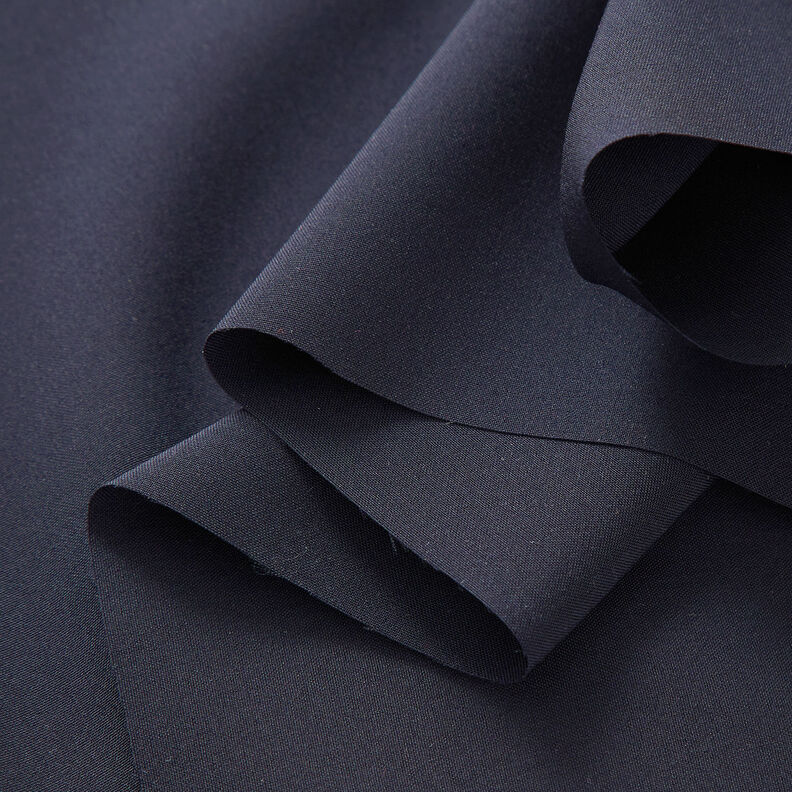Tissu pour chemisier Uni – bleu nuit, image number 3