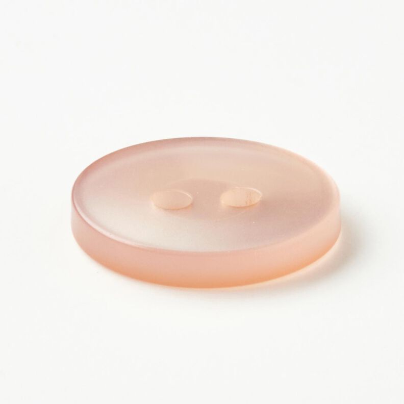 Bouton 2 trous brillant [Ø 15 mm] – rosé,  image number 2