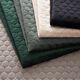 Tissu de revêtement velours matelassé nid d'abeille – sable,  thumbnail number 4