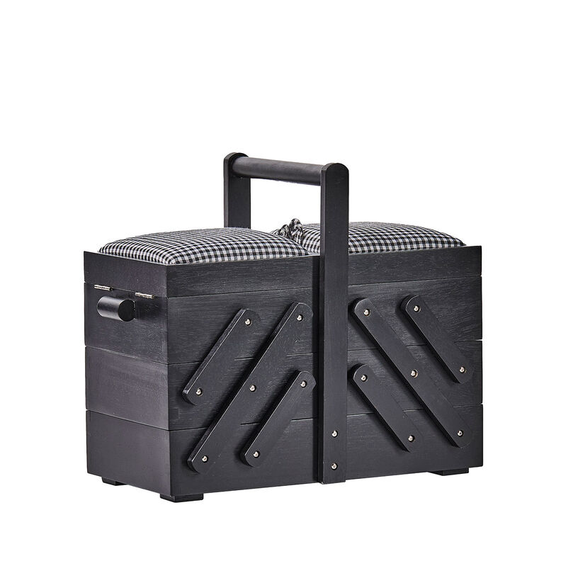 Boîte à couture Bois [36 x 19 x 30 cm] | Prym – noir,  image number 1