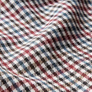 Stretch pour pantalon Tartan – blanc/noir, 
