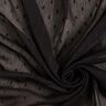 Mousseline Dobby métallisée à fines rayures – noir/argent métallisé,  thumbnail number 3