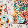 Tissu en coton Cretonne Fleurs peintes – eucalyptus/blanc,  thumbnail number 5