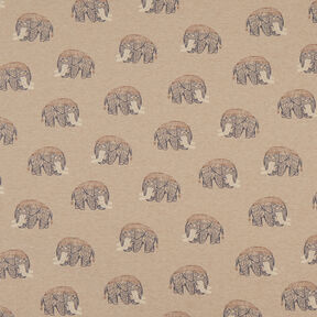Jersey coton Mammouths | by Poppy marron clair, 