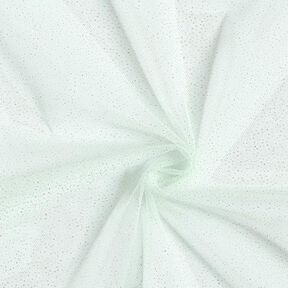 Tissu tulle scintillant – menthe/or, 
