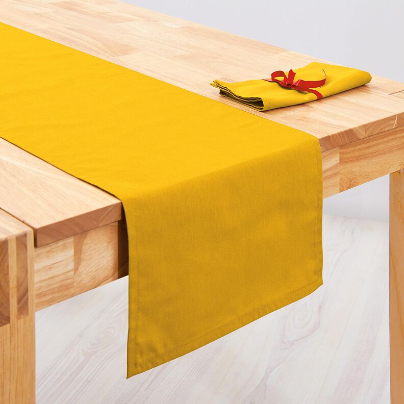 Tissu de décoration Canvas – jaune soleil, image number 5