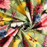 Velours de décoration Fleurs vintage – vert/vieux rose,  thumbnail number 5