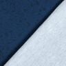 French Terry Tissu moucheté assorti | Glitzerpüppi – bleu marine,  thumbnail number 4