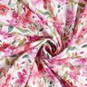 Tissu viscose Fleurs de printemps à l'aquarelle – blanc/violet pastel,  thumbnail number 3