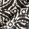Tissu pour chemisier à grand motif abstrait – noir/blanc,  thumbnail number 5