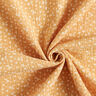 Tissu double gaze de coton Pétales de fleurs – or ancien,  thumbnail number 3