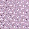 Jersey coton Branches et petits points – lavande,  thumbnail number 1