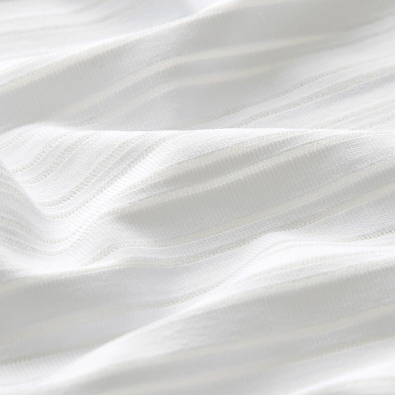 Jersey dévoré Rayures – blanc,  image number 2