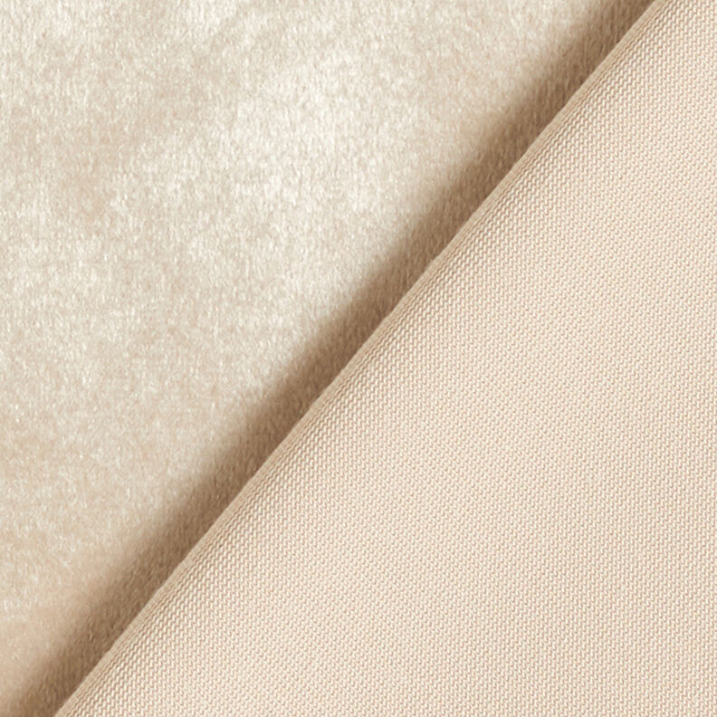 Tissu de décoration Velours – beige clair,  image number 3