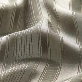 Chiffon Rayures satin avec Paillettes – gris soie, 