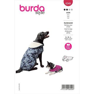 Manteau pour chien, Burda 6049 | S/M/L, 
