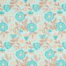 Viscose Voile Fleurs Tiffany – turquoise clair,  thumbnail number 1