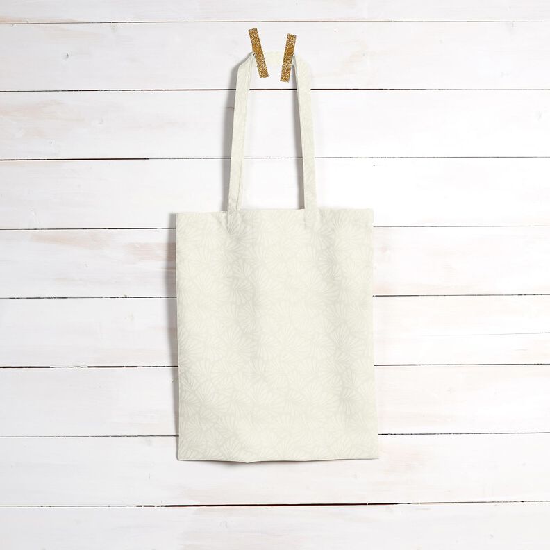 Coton enduit Mini éventails – écru,  image number 8