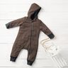 Loden de laine foulé Chiné – marron,  thumbnail number 9