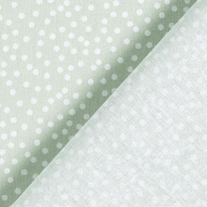 Tissu en coton Cretonne points irréguliers – vert pastel,  image number 5