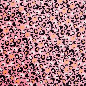 Polaire douillet Motif léopard – rose, 