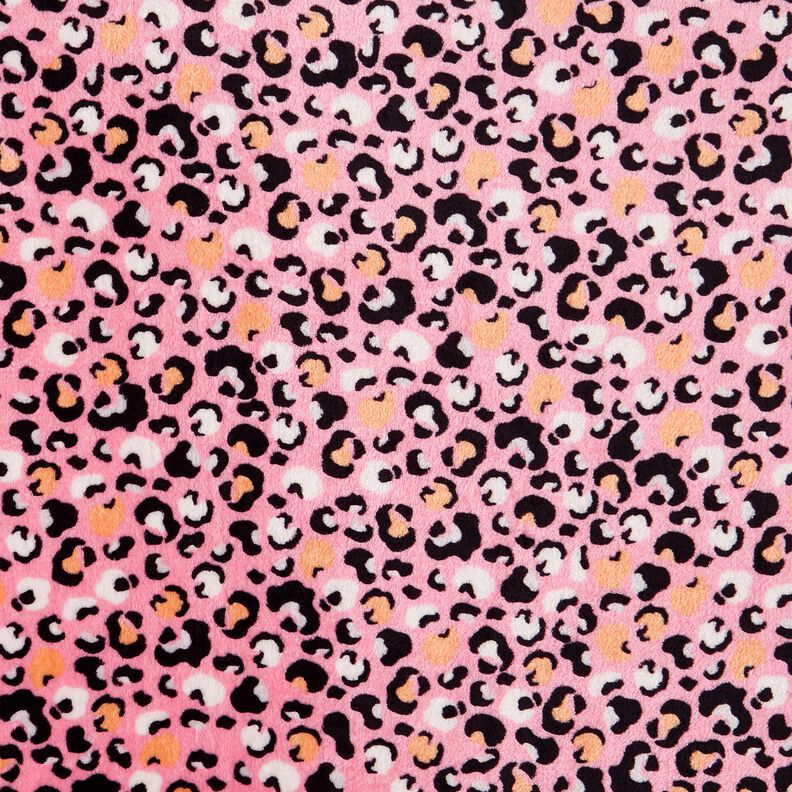 Polaire douillet Motif léopard – rose,  image number 1