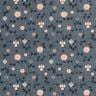Tissu en coton Popeline Décorations d'arbre scandinaves – gris schiste,  thumbnail number 1