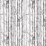 Tissu de décoration Semi-panama troncs d'arbres – écru,  thumbnail number 1