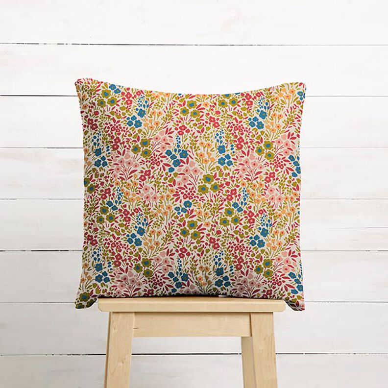 Tissu de décoration Semi-panama Fleurs peintes – anémone,  image number 5