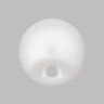 Bouton perle polyester Brillant - blanc,  thumbnail number 2