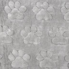 Polaire douillet Pattes de chien – gris éléphant, 