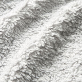 Sherpa Coton mélangé Uni – argent, 