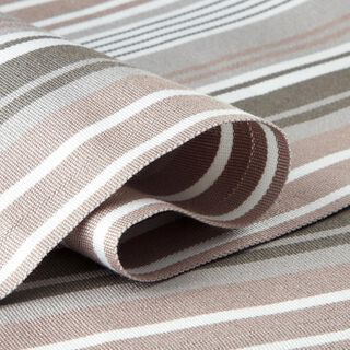 Extérieur Tissu pour chaise longue Rayures verticales, 44 cm – gris, 